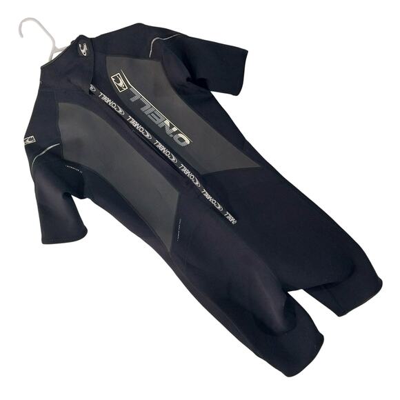 O'NEILL! SUPER COOL SHORTY FRONT ZIP NEOPRENE WETSUIT, BLACK & GRAY, HOT! SZ XL - Picture 1 of 13